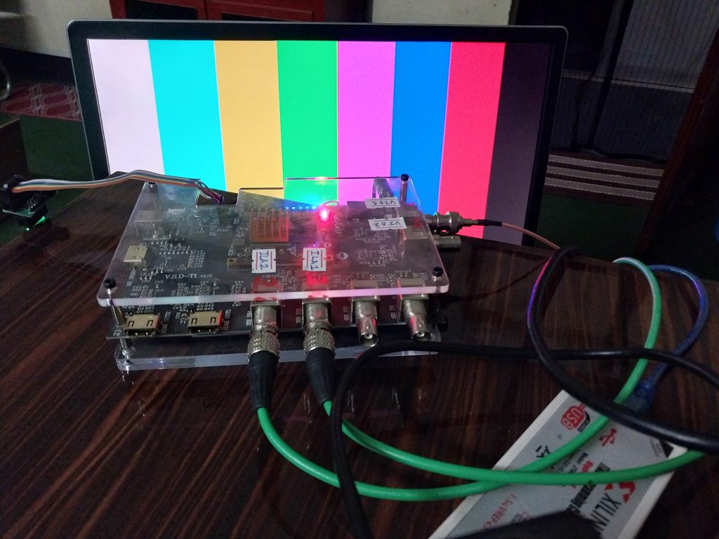 Artix 7 FPGA for SDI video processing