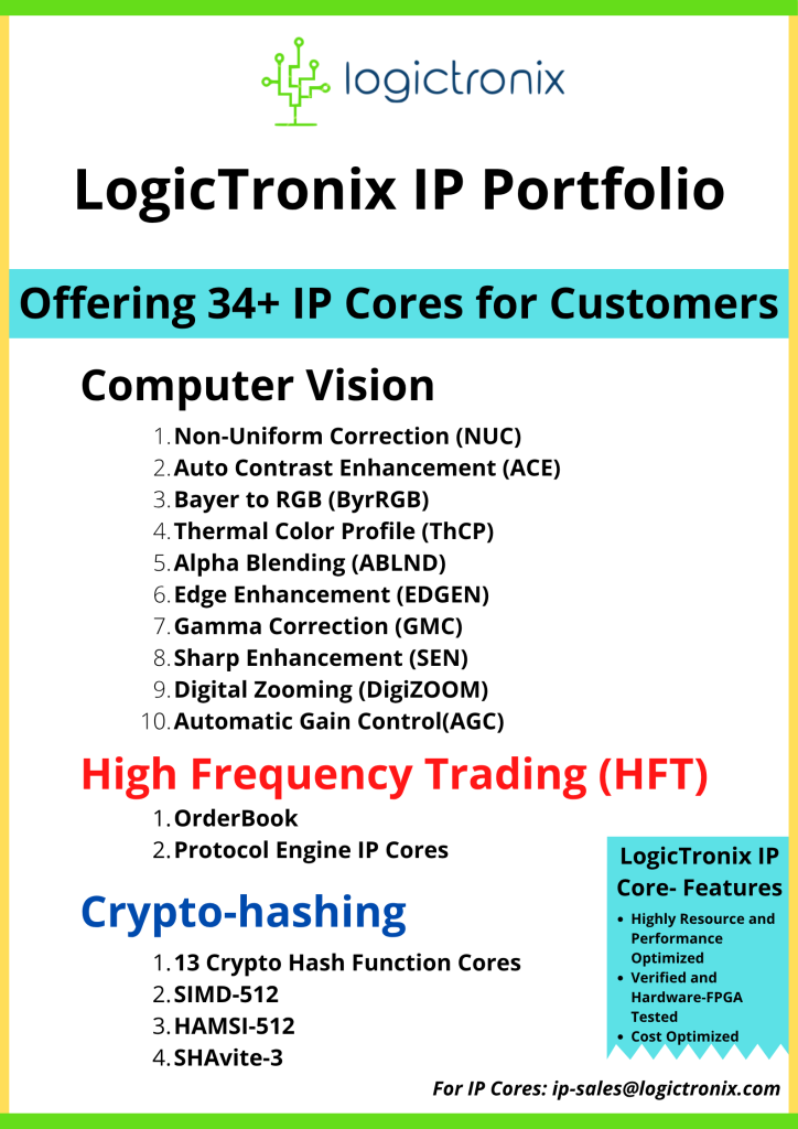 Logic Ipc LogicTronix IP Cores - LogicTronix